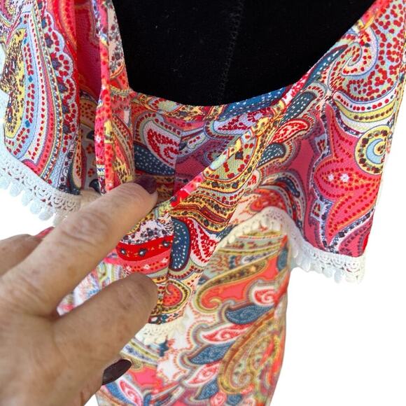 Speechless girls size 16 dress, shoulder straps, colorful - Picture 9 of 9